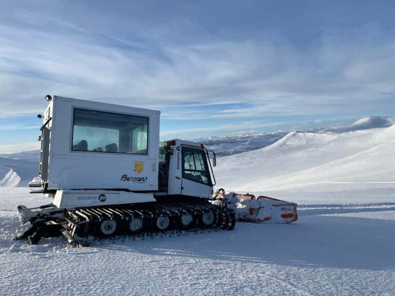 Catski i Borgafjäll