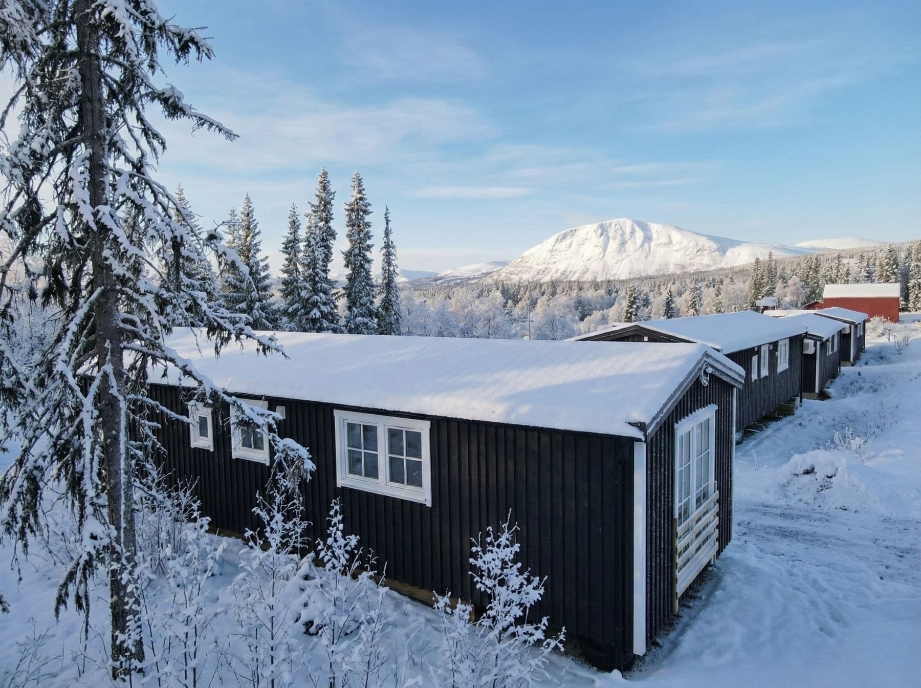 Stugorna i nysnö